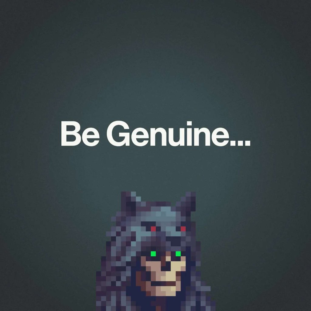 If pixels could bleed passion, Genuine Undead would flood the blockchain🤘🏻  @GenuinelyUndead