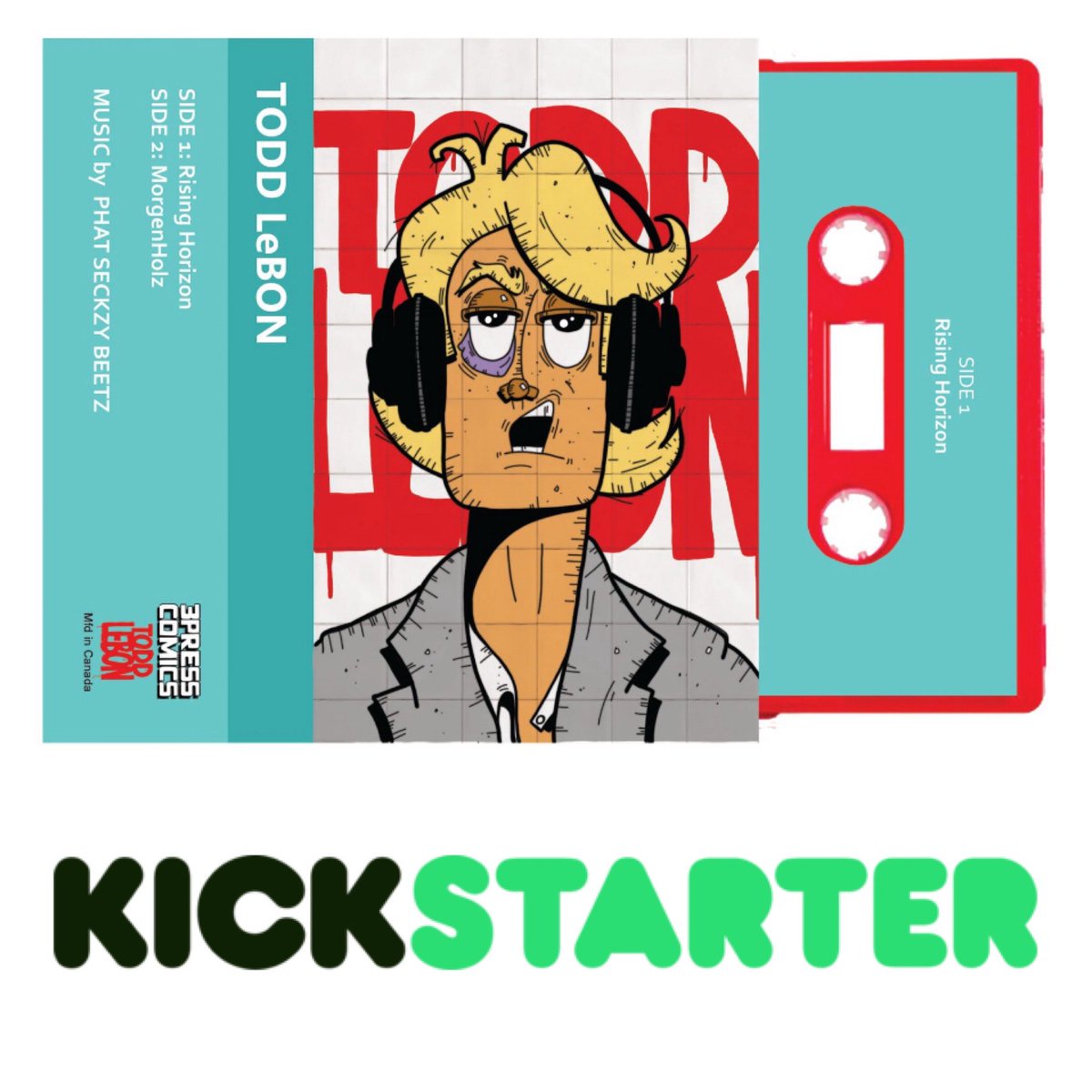 AdrieanKoleric's tweet image. The cassette single for the TODD LeBON soundtrack has been sent off for production! Will only have 15 copies available for next month’s campaign. We’re hoping to hit 50 followers before launch, so if you haven’t yet, hit the link!

kickstarter.com/projects/3pres…