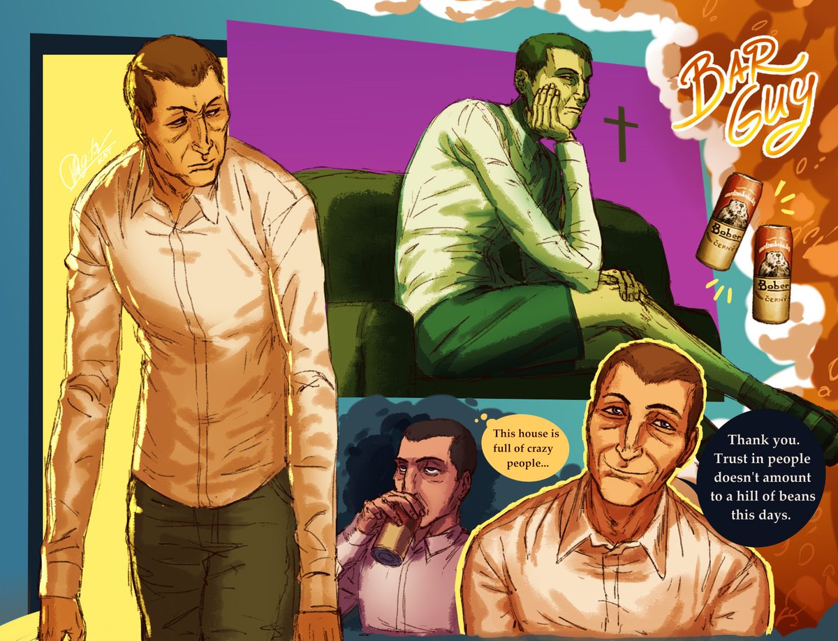 I love you Bar Guy can you be my father #noimnotahuman #barguy #ninahbarguy #ninah