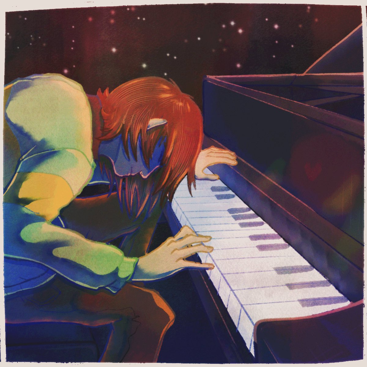 boiled_walrus's tweet photo. Kris deltarune fanart https://t.co/z9TgzFQPAr
