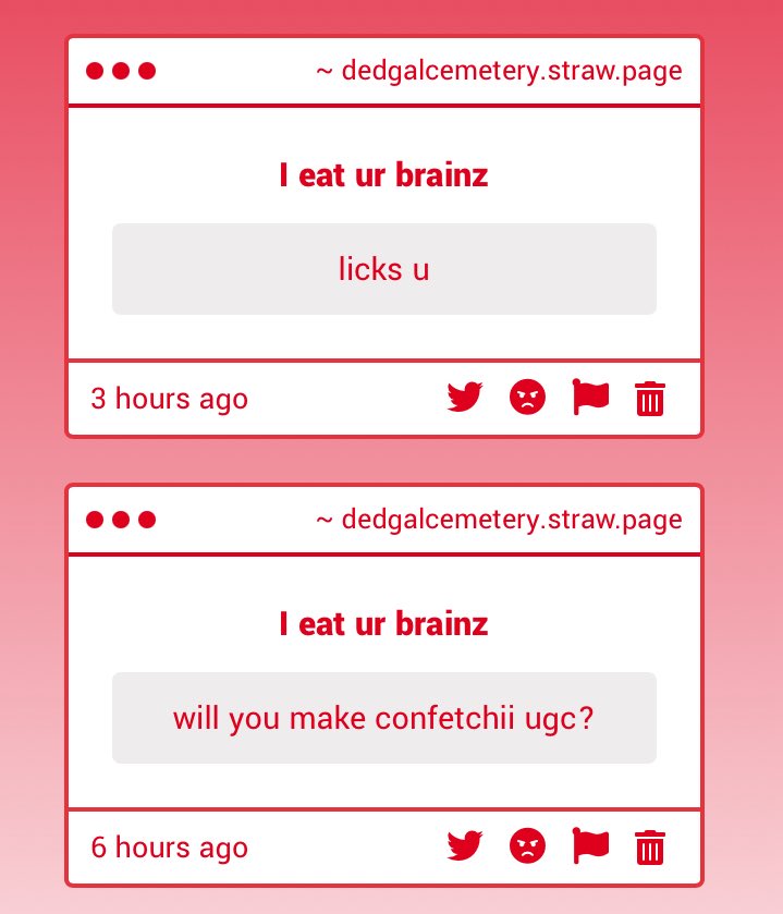 1- I guess they are just trans ! IDK

2 - I’d love a strawpage penpal type thing!! ^^

3- licks yaaaa

4- when I get a computer perhaps, but in the meantime there’s some devs i could ask to make some for me I’ll let ya know!!