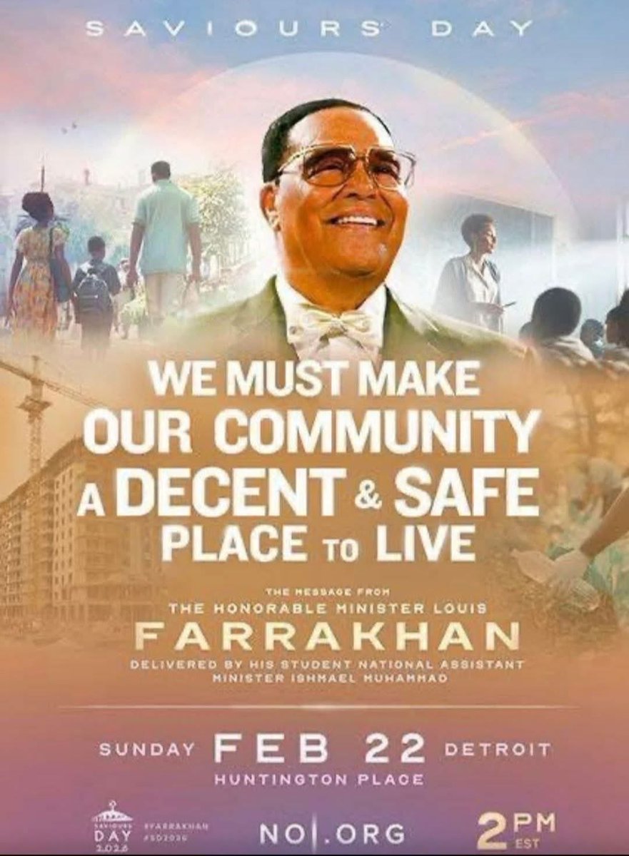 The Crowning Event of Black History Month, Saviors Day 2026! #SD2026 #savioursday2026