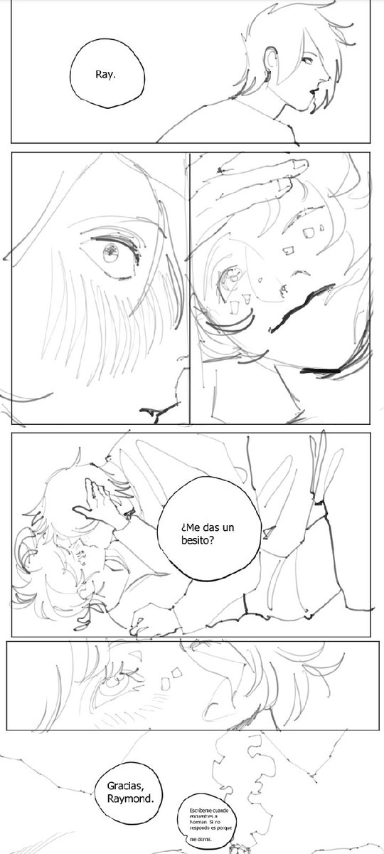 So, realmente quiero compartir el sketch de este cómic, pero es muy alargado, ya que lo hice en modo webtoon.