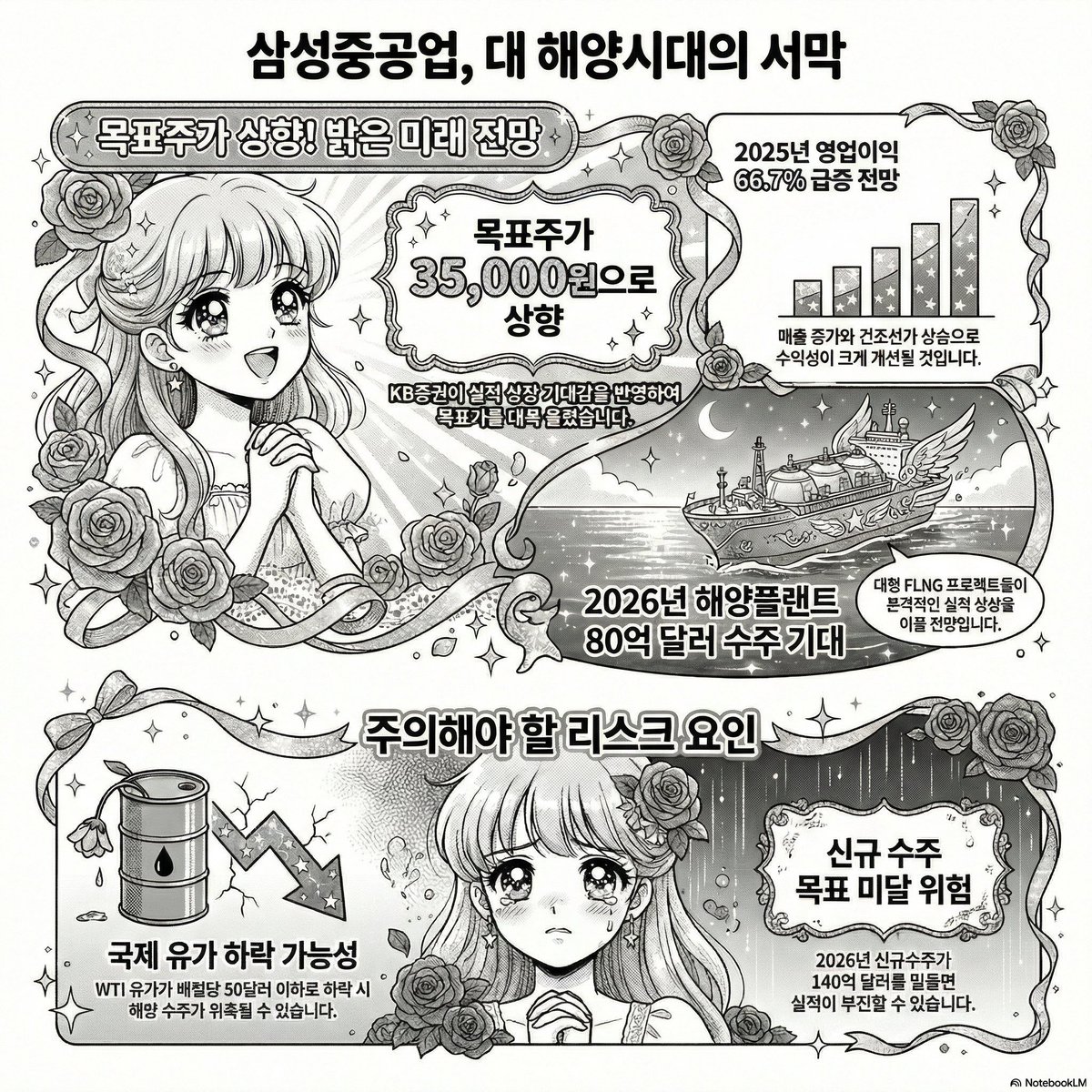 삼성중공업 목표주가 상향🥰