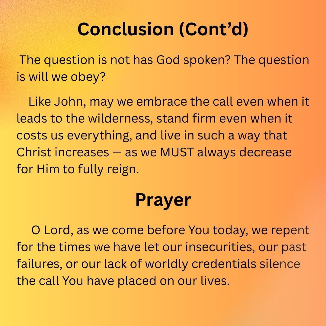 zcityofdavid's tweet image. Greetings People of God, enjoy the Word for Today!
#ZCOD #Luke3 #JohnTheBaptist #GodsCalling