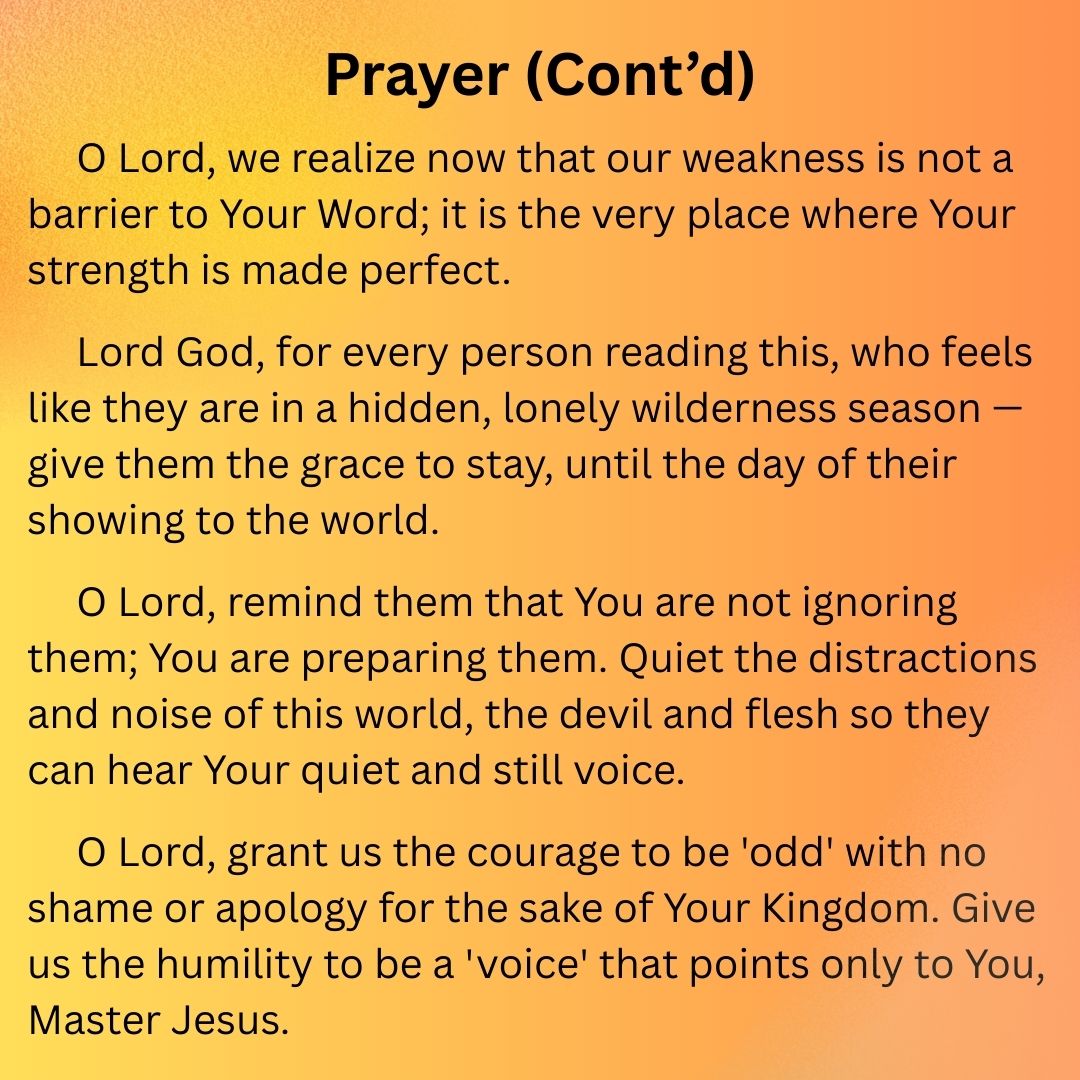 zcityofdavid's tweet image. Greetings People of God, enjoy the Word for Today!
#ZCOD #Luke3 #JohnTheBaptist #GodsCalling