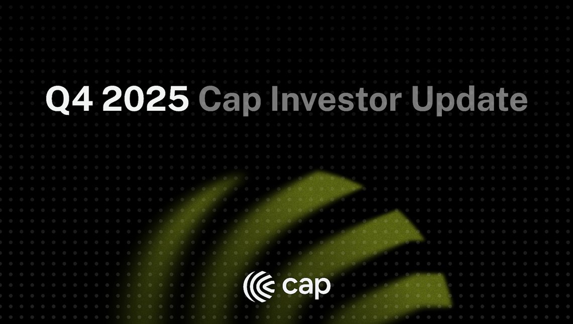 capmoney_'s tweet image. Cap Investor Update - Q4 2025

Full report below.