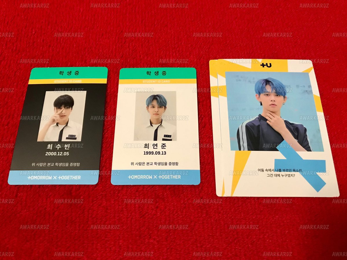 AWARKARDZ's tweet photo. 🔔TDC:MAGIC🔔

- ซูบิน : 140
- ยอนจุน : 140
- ฮยูนิงไค : 80

🏷️ราคา/ใบ
📮40

📥พร้อมส่ง https://t.co/AODUxR8aZ1
#ตลาดนัดTXT #แผงลอยโมอา https://t.co/uip01PFPwx