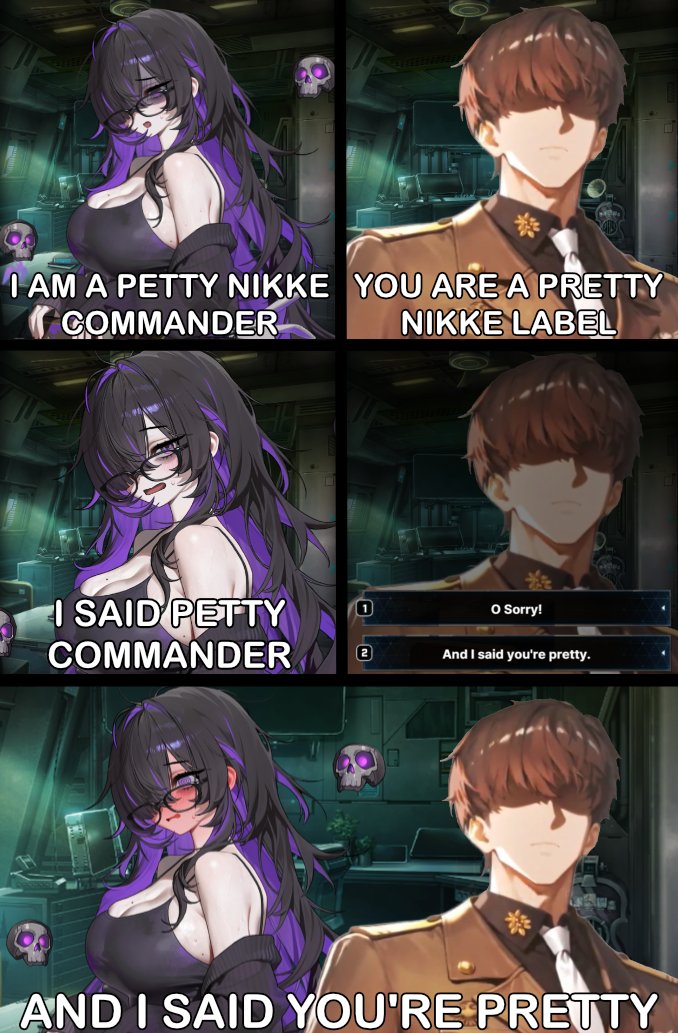 The #NIKKE Label did not see that one coming Commander

(Fixed Spelling &amp; Grammar issues)