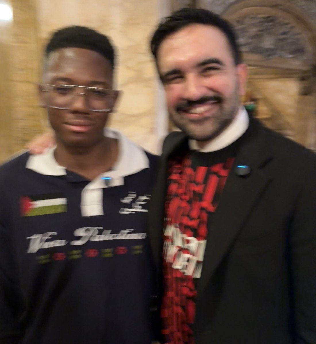 bocxtop's tweet image. i went to the Zohran AFCON watch party at the historic nyc records and information services building…and all i got was this blurry picture cuz his excited ass wouldn’t stop moving