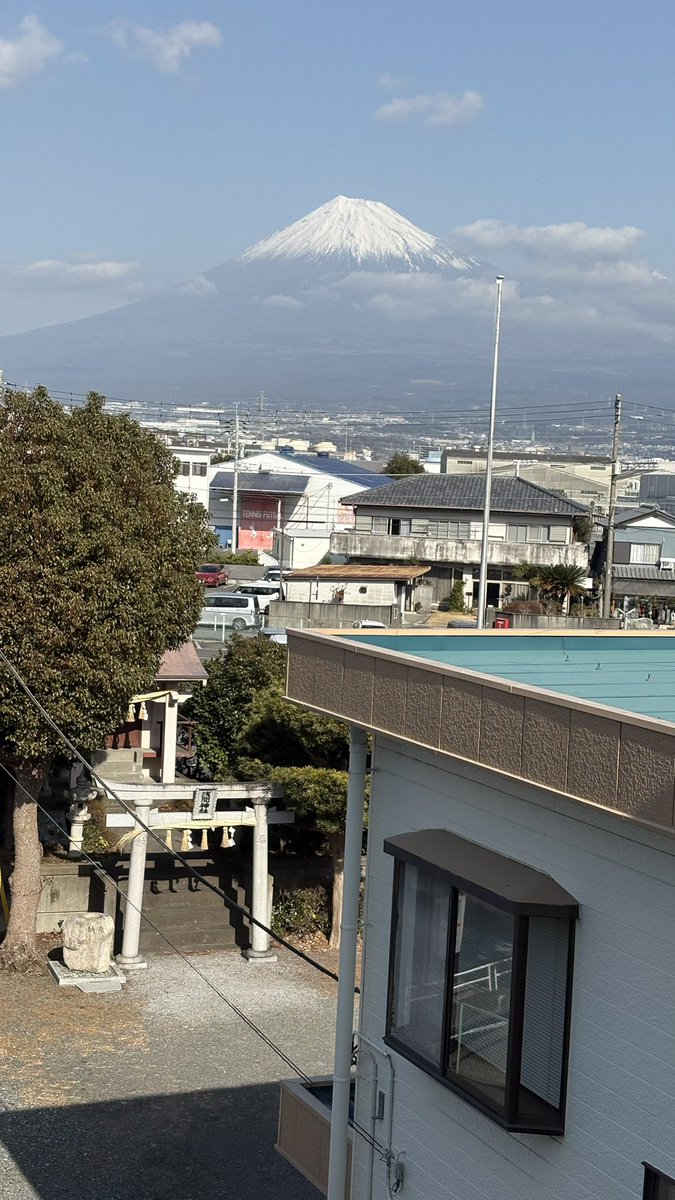 Hoy se hizo de rogar el señor Fuji