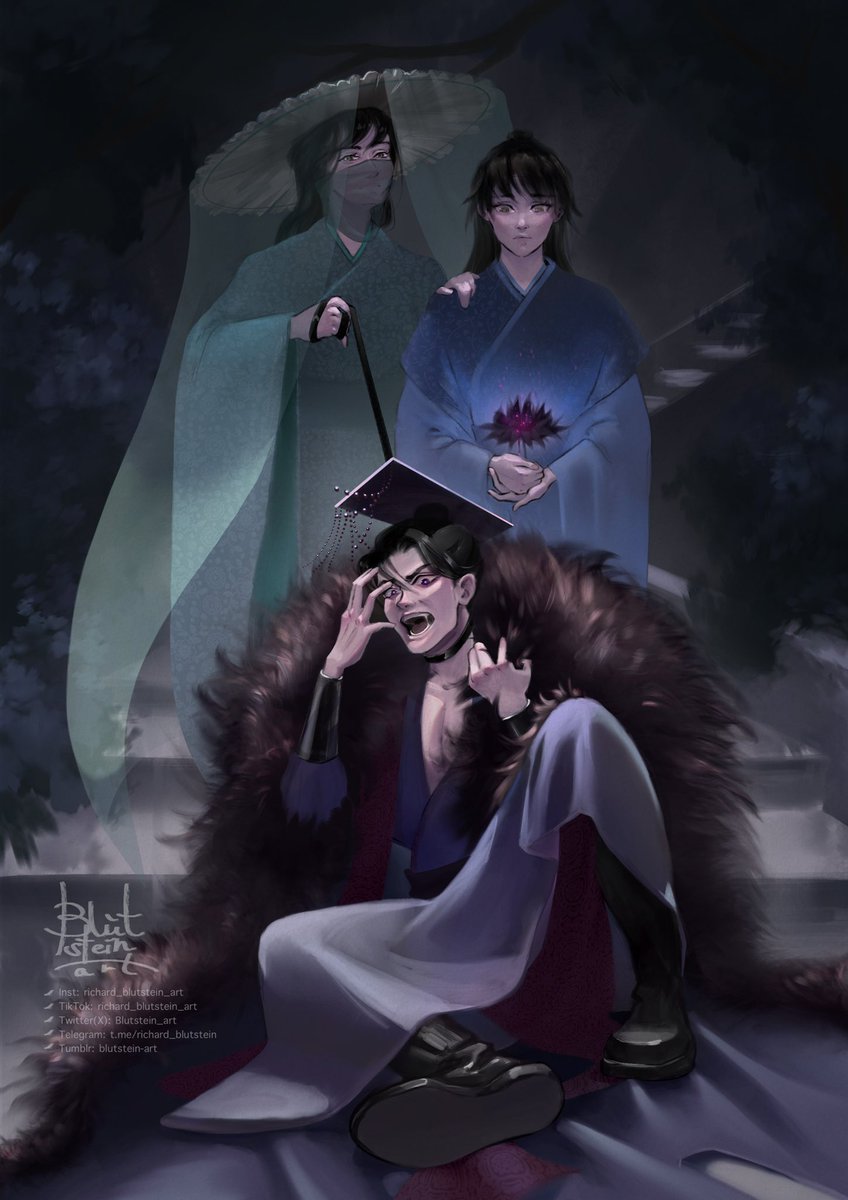 #2ha #moran #shimei #huabinan #erhafanart