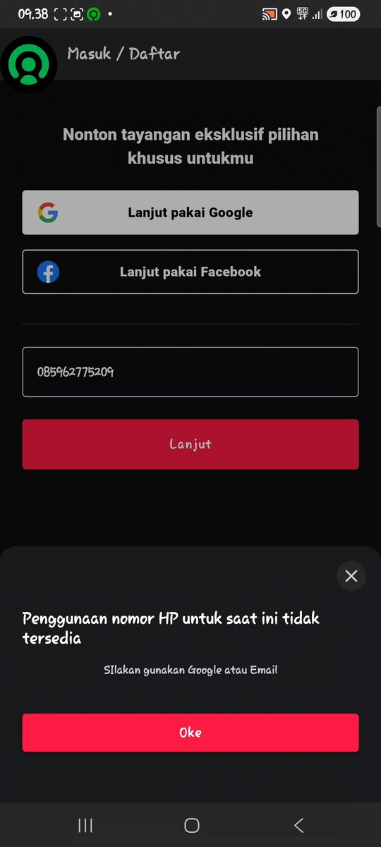 PR351D3N's tweet photo. Begimane ceritanya ini min @myXL . Di apk myxl ada vidio platinum,tp pas login di apk @vidio tapi gabisa? https://t.co/za92W4Lg4V