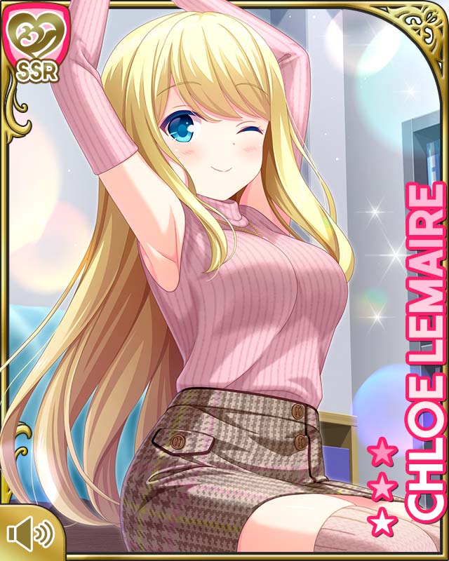 イベント紹介】 [ニットの日26]クロエ・ルメール（CV：丹下桜さん）が