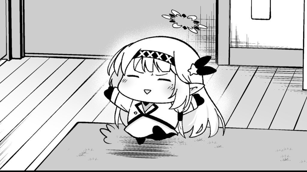 (-᷅ ∨ -᷄. )「ふふふ…とうとう大っきい私の新衣装が来ましたねぇ…黒いお姉さんの新衣装も来ましたしガチャを引いてあげますかねぇ…」

(-᷅ ∨ -᷄. )「さて…石さんの数は…」 