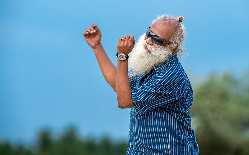 When you are Joyful, you are not in conflict with anyone, and you do the most wonderful things. #SadhguruQuotes