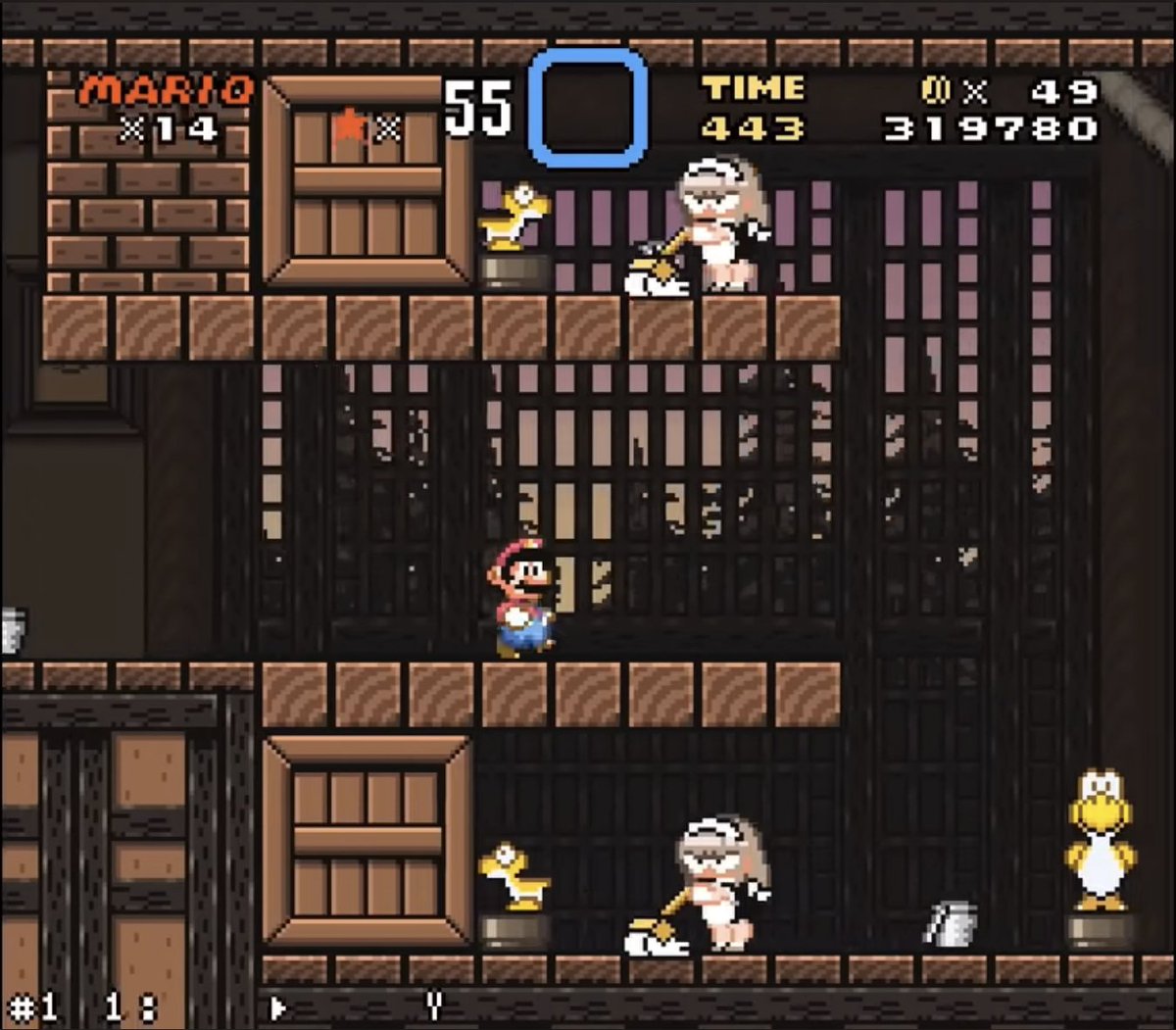 cool mario world hack