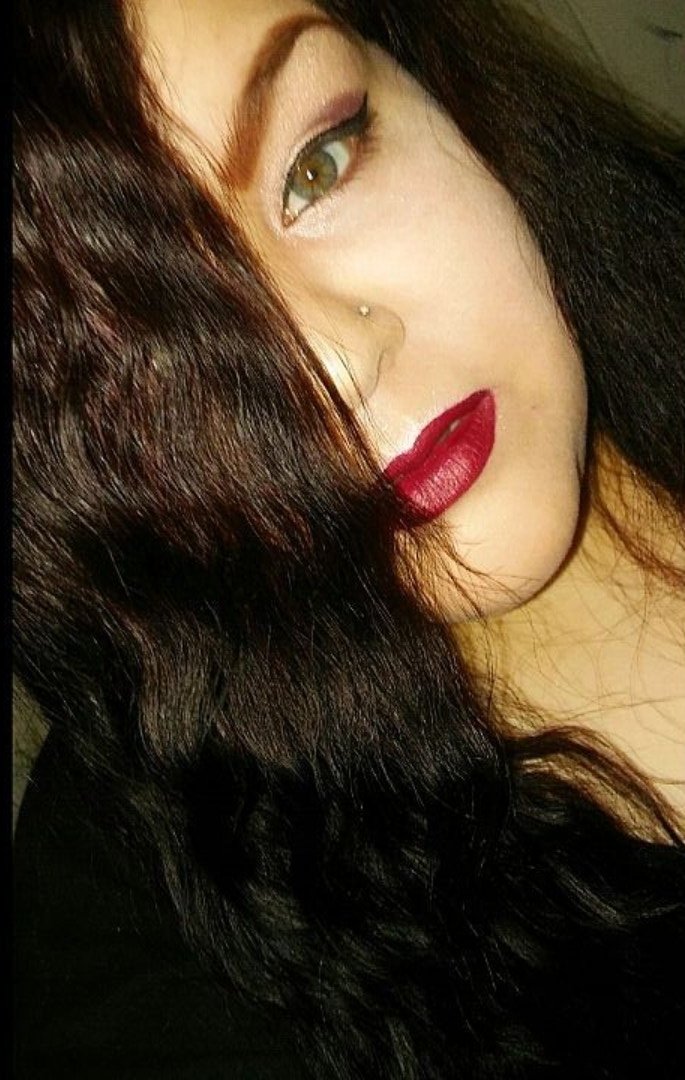 Thick brows, bold lipstick, full face make up era💋💄 #2016trend