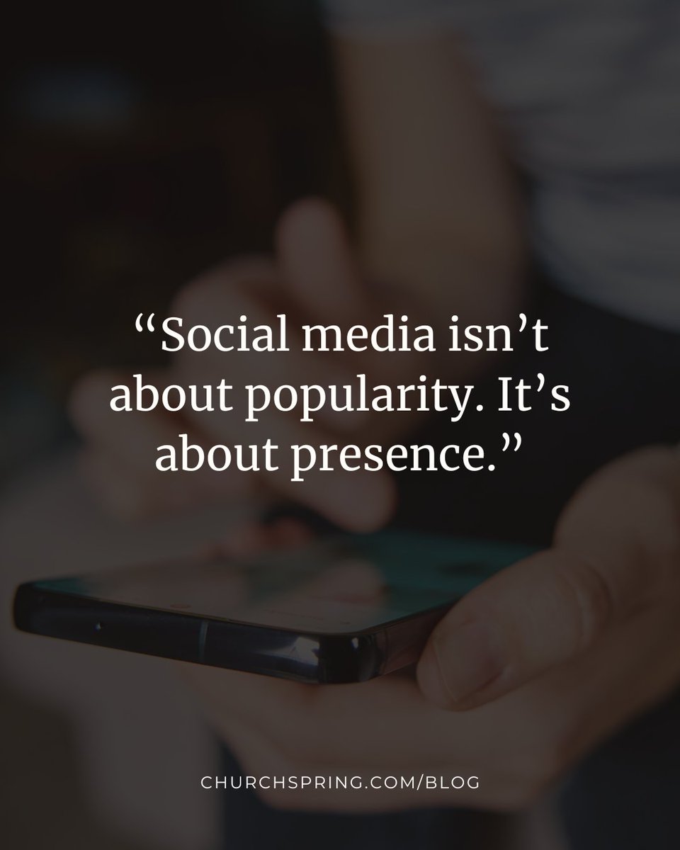ChurchSpring's tweet image. Church social media isn’t about popularity — it’s about presence. People form impressions long before they visit in person. A steady presence helps build trust before a single conversation happens. 

Read more → churchspring.com/blog/5-reasons…

#ChurchLeadership #DigitalMinistry