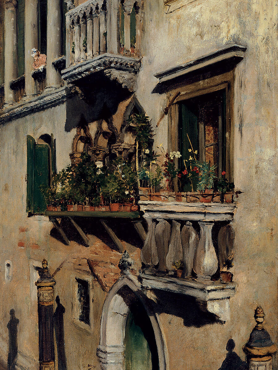 artenpedia's tweet image. Venice, c. 1877. William Merritt Chase (American, 1849–1916)