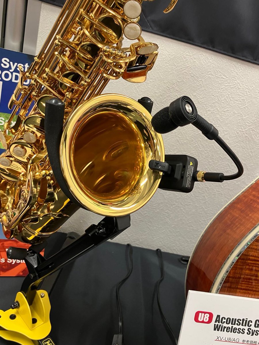 【 #Xvive 製品紹介】
U7...サキソフォン・トランペット用のワイヤレスシステム🎷

管楽器奏者向けに作られた、軽量・高音質のワイヤレスマイクで、プレイヤーの動きを妨げず自然な収音ができます。 

pearl-music.co.jp/xvive/product/…