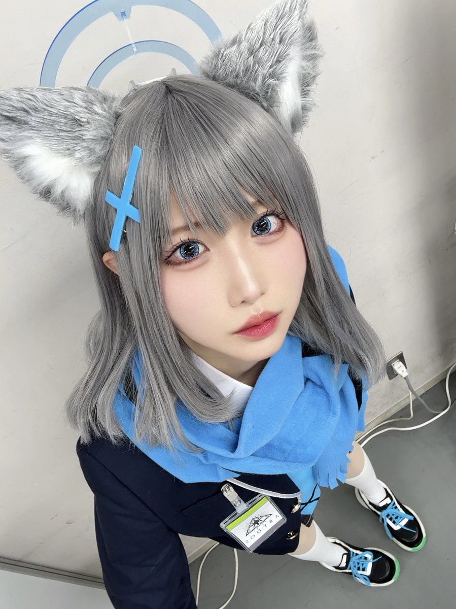 ブルアカふぇす1日目は砂狼シロコ、2日目は秤アツコのコスプレイヤー