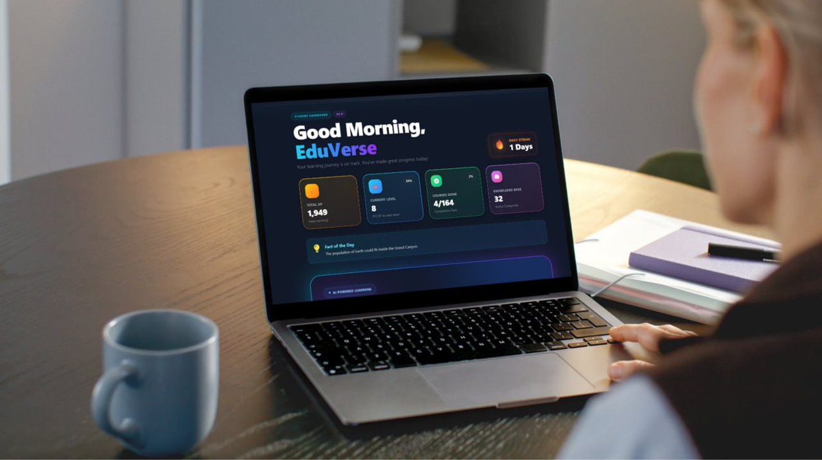 Good morning, everyone! 🌞 

Remember: Your brain is like a muscle. The harder the problem you solve today, the stronger it gets. 

Try : Eduverse.Network