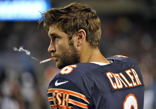 only jay cutler can restore the dignity of the chicago bears.

LA rams making it look easy