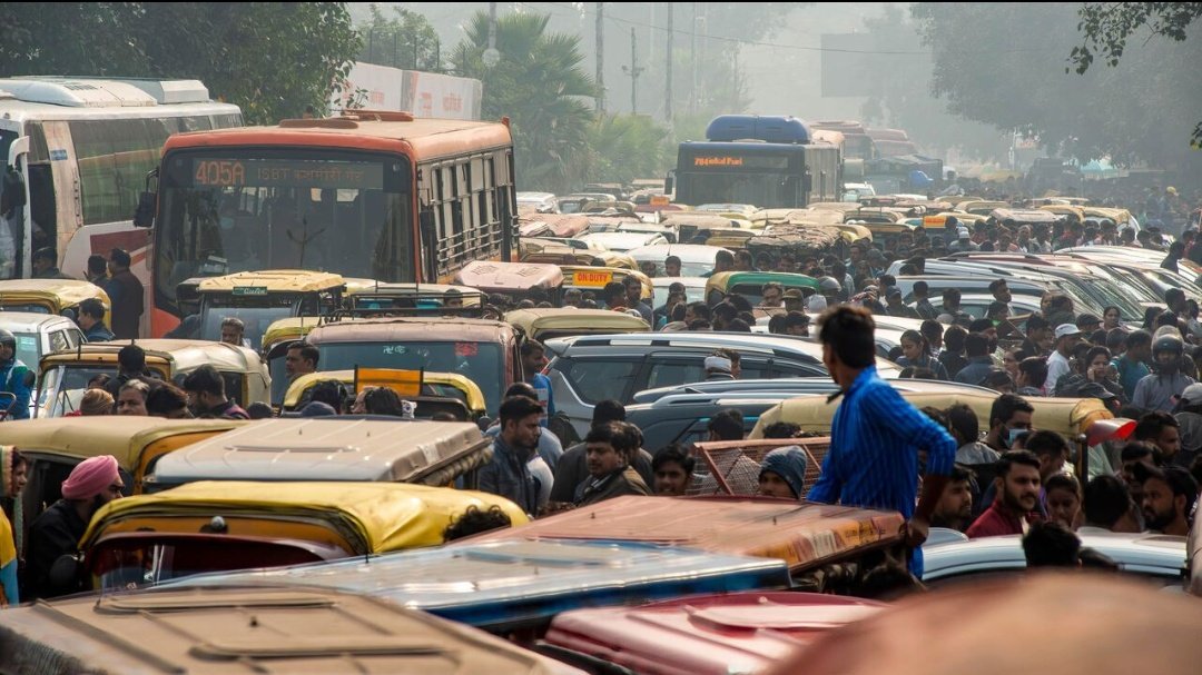 Why Indian Traffic Feels Cluttered 🤔😬

Anyone who has driven both in India and in many other countries immediately senses the difference.
Indian traffic feels dense, noisy, stressful, and visually chaotic even when the number of vehicles on the road is not unusually high. 
In