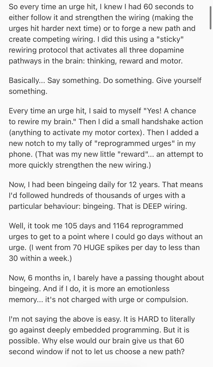 tiranyamisu's tweet image. Using my follower increase to show you guys this Reddit post I found on b/p recovery bc I thought it was interesting and not the usual ‘go outside for a walk! If you don’t want an Apple you’re not hungry!’ Shtick