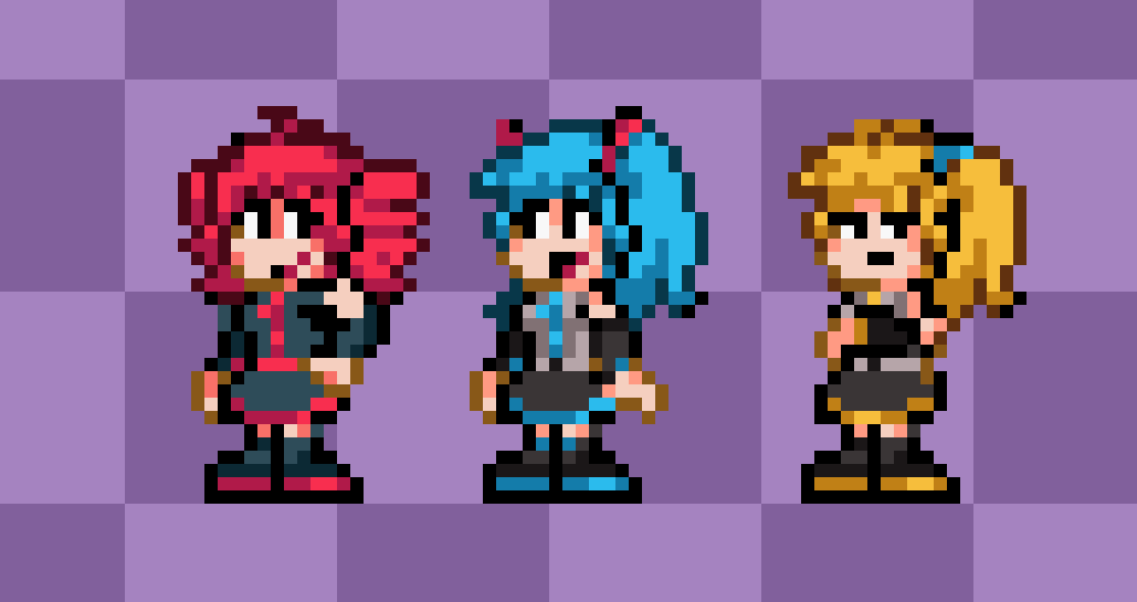 LinkstormZ's tweet image. Triple boca
.. digo 

triple baka

#pixelart