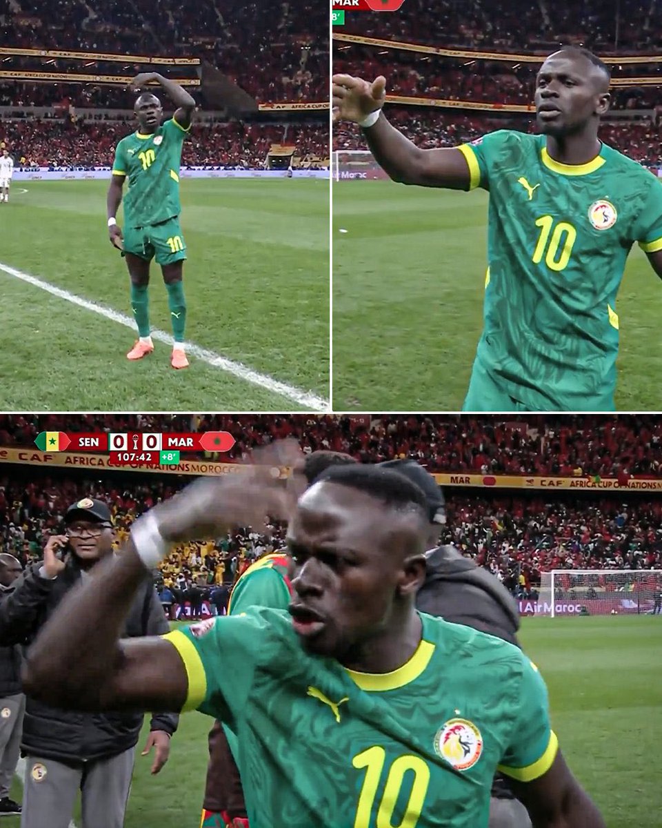 AD_DigitalFlow's tweet image. Leadership isn’t defined by an armband; it’s defined by character. 🇸🇳

In a moment of high tension last night, Sadio Mané demonstrated remarkable professional discipline. While the team protested, Mané remained composed on the pitch. Big respect to him 
#Senegal #FootballRespect