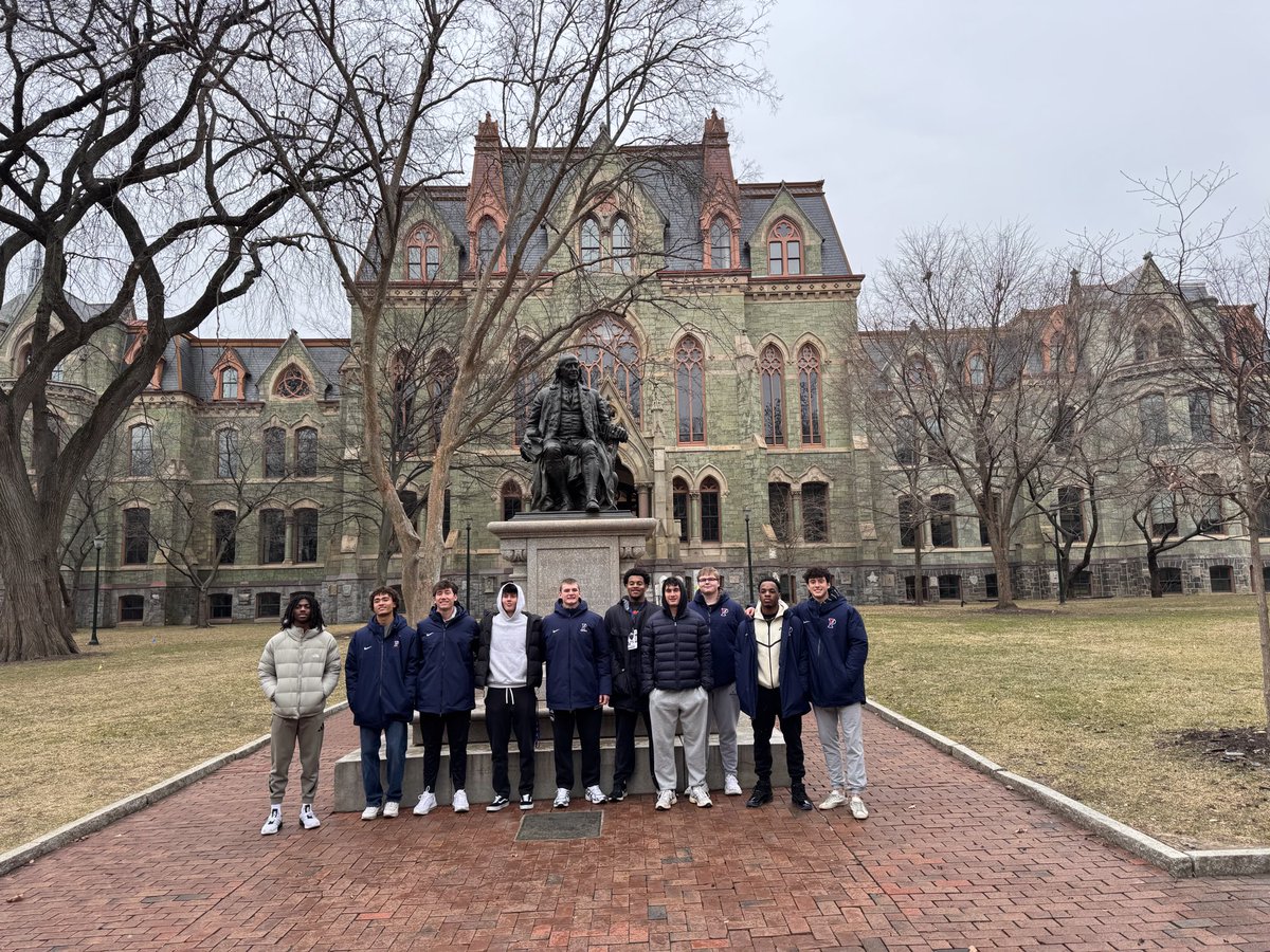 milesteo12's tweet image. Had a great time @PennFB this weekend! Many thanks to @TommyHerion and @rwsantos2 for having me out! Met some incredible current and future Quakers!