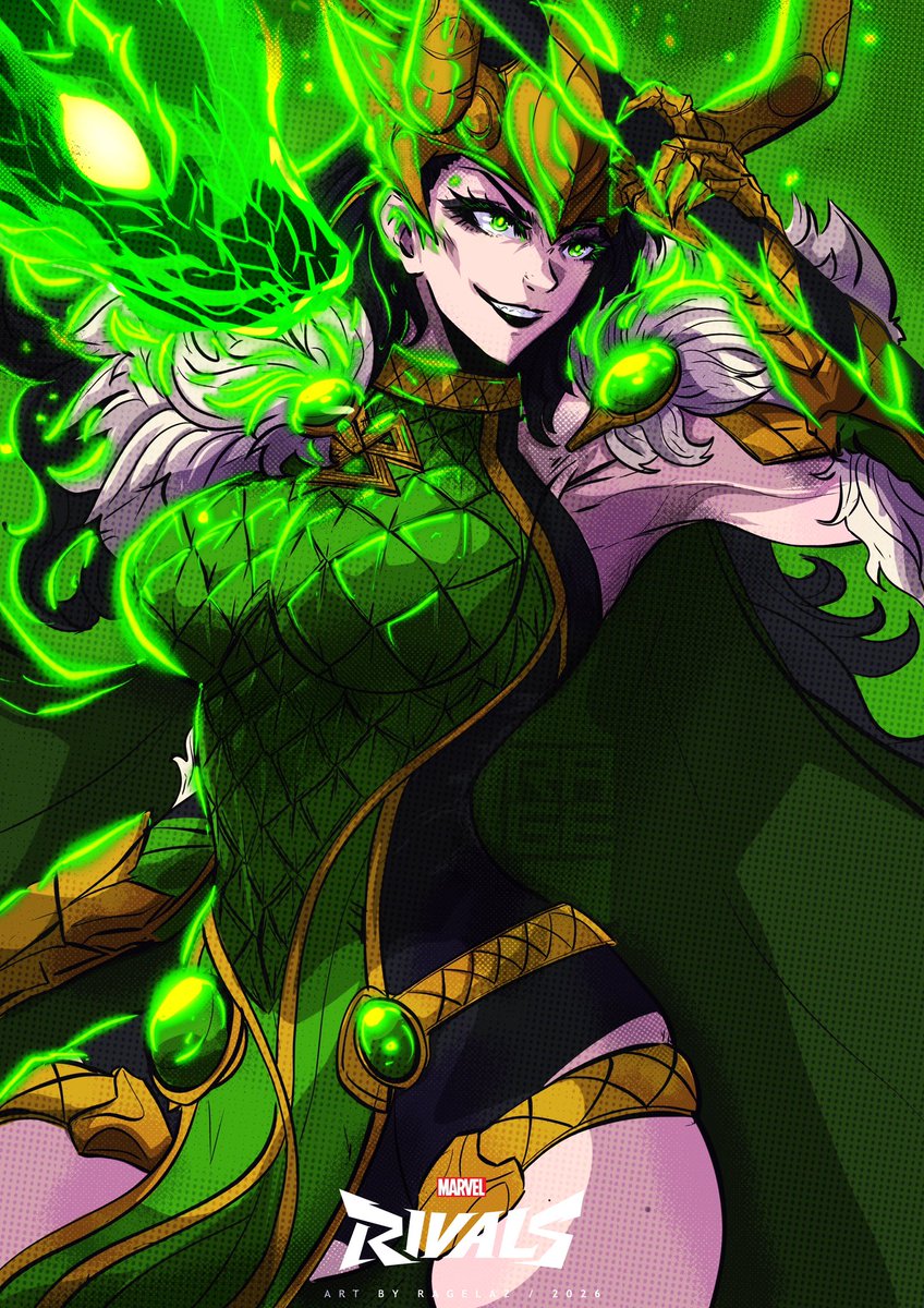 Try to draw Lady Loki from Marvel Rivals.. it’s new experience to draw marvel characters like this one..XD

) commission are still available!! 😎

#MarvelRivals #LadyLoki #fanart #MarvelRivalsfanart