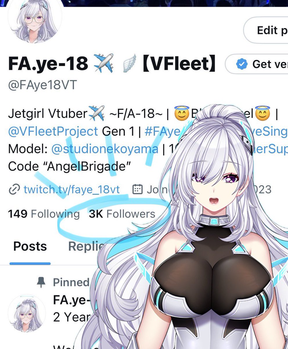 FAye18VT's tweet image. Thank you for 3K angels! Our brigade continues to grow 🩵🩵