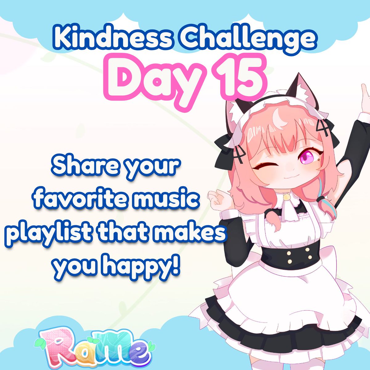 RaMe_VT's tweet photo. 🌈31 Day Kindness Challenge 🌈 

Day 15: Share your favorite music playlist that makes you happy! 

Let’s hear some amazing songs! ✨ 

#31DaysOfKindness https://t.co/i2LsVxrE5P