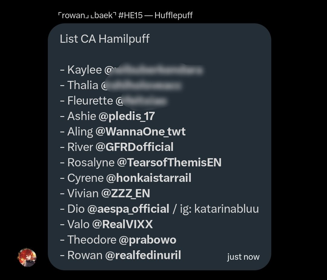 ︎ ︎︎︎ 𝒄herished，𝓐shie．#HE15 / Hufflepuff tweet media