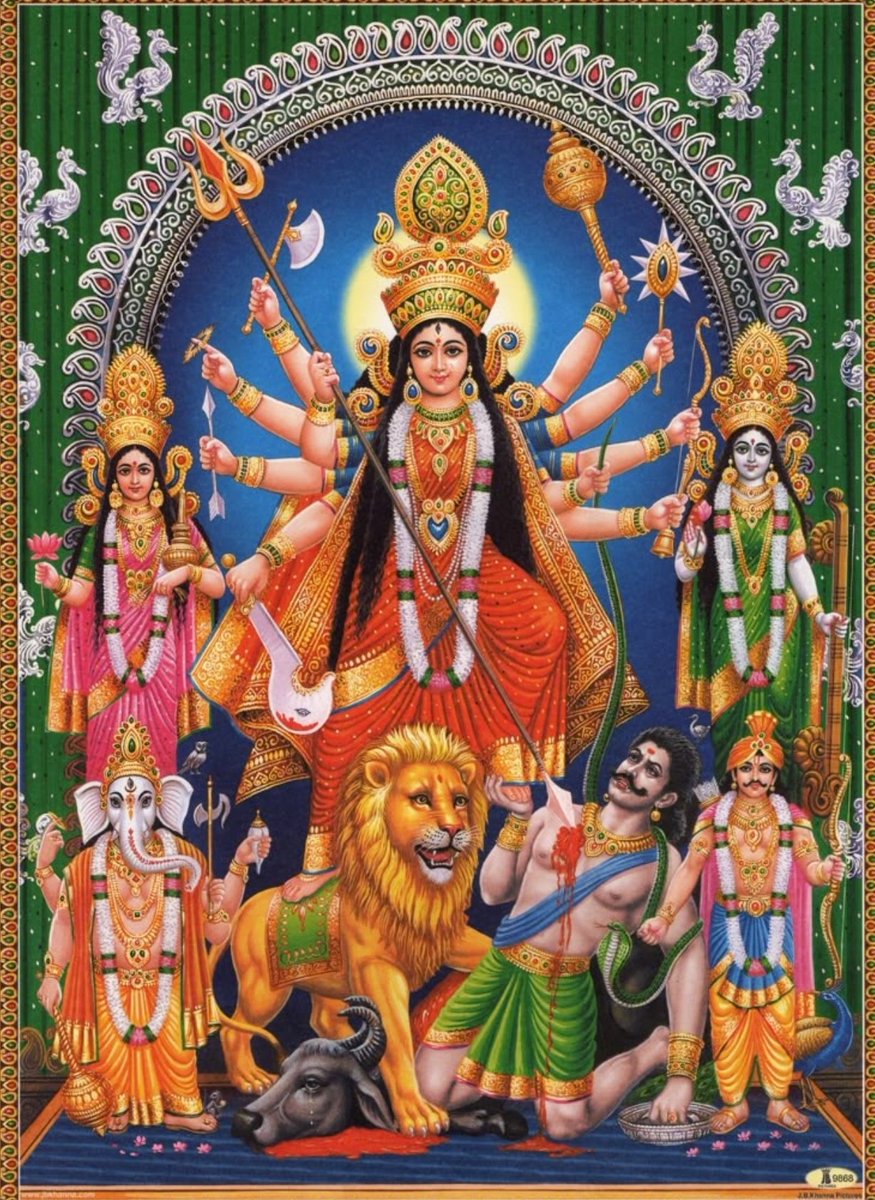 veda_padma's tweet photo. Gupta navratri ki shubhkamnaye. May maa protect us always.
Ps: offer a garland of 27 lemons to her in a temple. This is said to remove all the obstacles and negativity from life. One can also light lemon lamps ( use ghee)
Pic credits: unknown owner pinterest https://t.co/nwfEENkAwb
