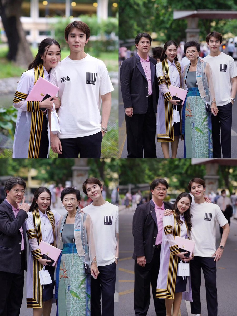 ilyseatwn's tweet image. ได้เห็นภาพนี้อีกครั้งในวันของพี่จิมมี่ ปริญญาใบที่สอง 👨🏻‍🎓