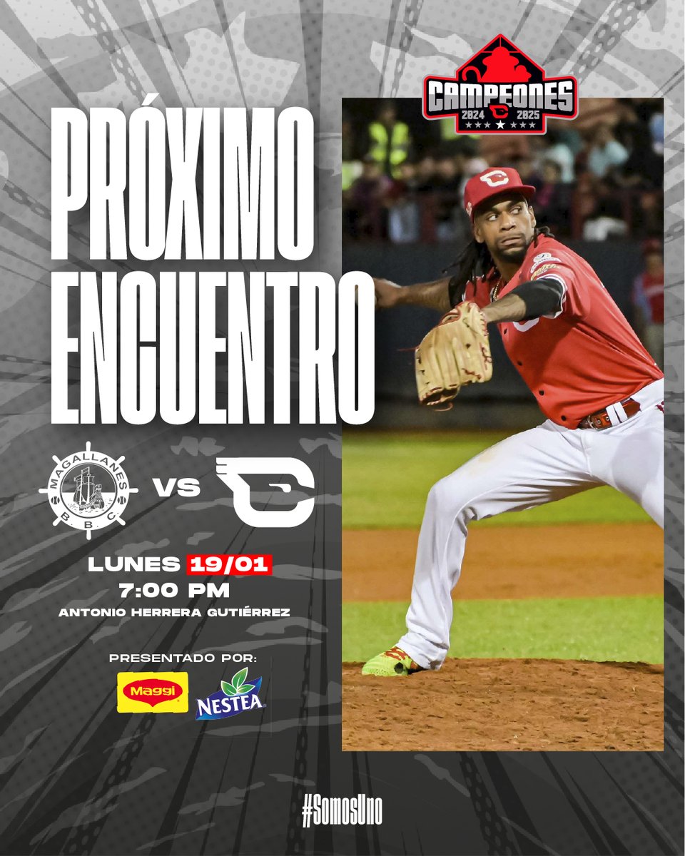 Nuestro  próximo encuentro será mañana lunes 19 de Enero en Barquisimeto,  cuando recibamos la visita de los Navegantes del Magallanes, a partir de las 7:00  PM.

Presentado por: @maggivenezuela @nesteavzla

#SomosUno 🆑