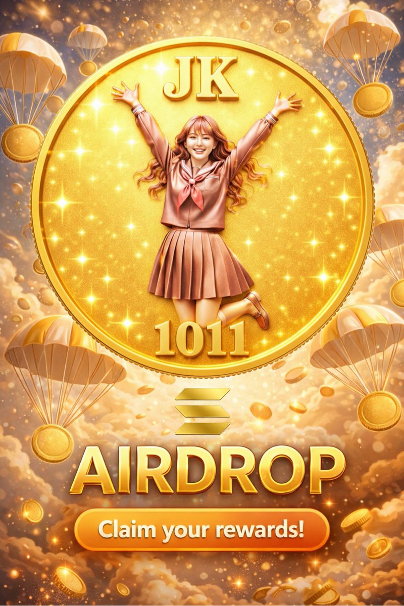 JOSHIKOSEI1011's tweet image. $JK を早く見つけた方へ
ローンチ記念AirDrop

タスクを完了してね。

$JK 
1011枚AirDrop

・Follow
・RT &amp;amp; ❤️
・引用 RT【任意】（+bonus）
・プロフィール欄のコミュニティ参加【任意】

🌟完了者全員に配布。
※アドレスは後ほど回収。
48h.

※…