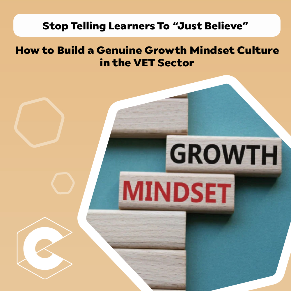 Stop Telling Learners To “Just Believe”
How to Build a Genuine Growth Mindset Culture in the VET Sector

Read more: caqaresources.com.au/blogs/news/sto…

#CAQA
#CAQACompliance
#CAQAGroup
#CaqaResources
#compliance
#compliantresources
#educationsector
#rtoconsultants
#RTOResources
#VETsector
