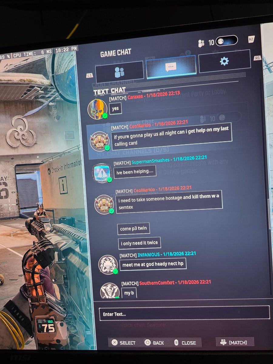 Acidmelt_'s tweet photo. @ATVIAssist @ATVI_AB @CallofDuty @Treyarch please ban CeoMarkio for boosting here is proof  https://t.co/bDRYdZBe5Z https://t.co/d6pUnyoMVi