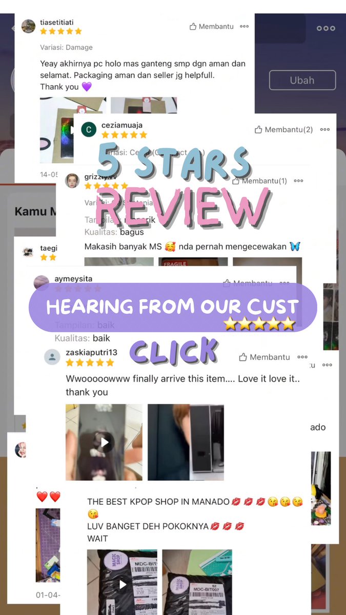 Magicshop INA GO | Personal WH Jastip Trf Won tweet media