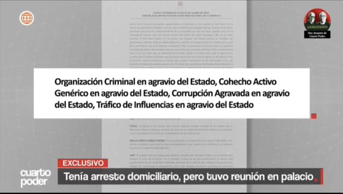 chronopio's tweet image. Un empresario chino con detención domiciliaria vigente ingresó tres veces a Palacio de Gobierno en la gestión presidencial de José Jerí. Se trata de Xiaodong Ji Wu, quien entró junto a Zhihua Yang, amigo de Jerí. Aquí nuestra investigación: youtu.be/mJhxBMosPyA #CuartoPoder