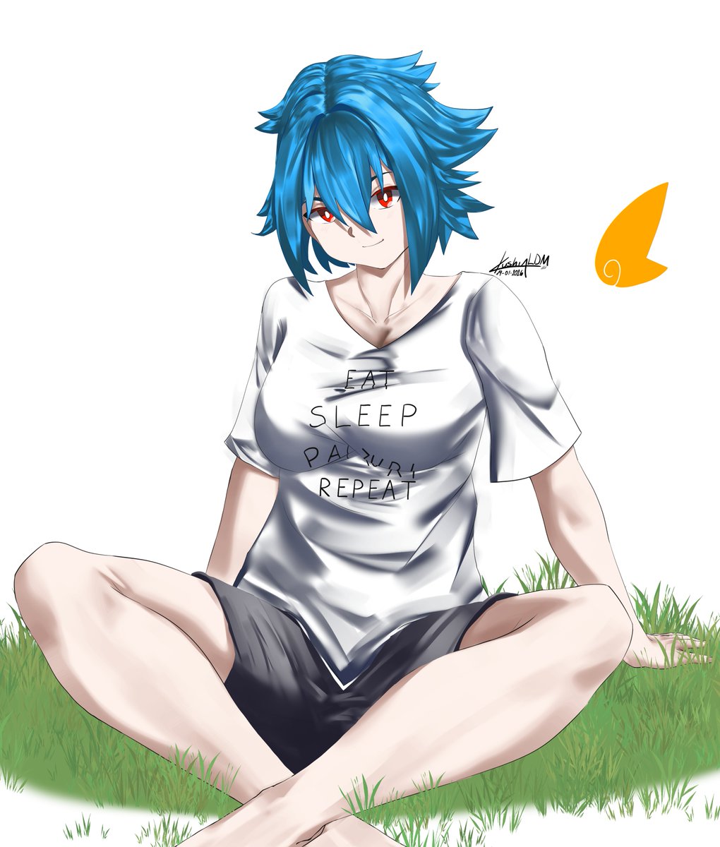 KushiaLDM's tweet image. nova touch grass