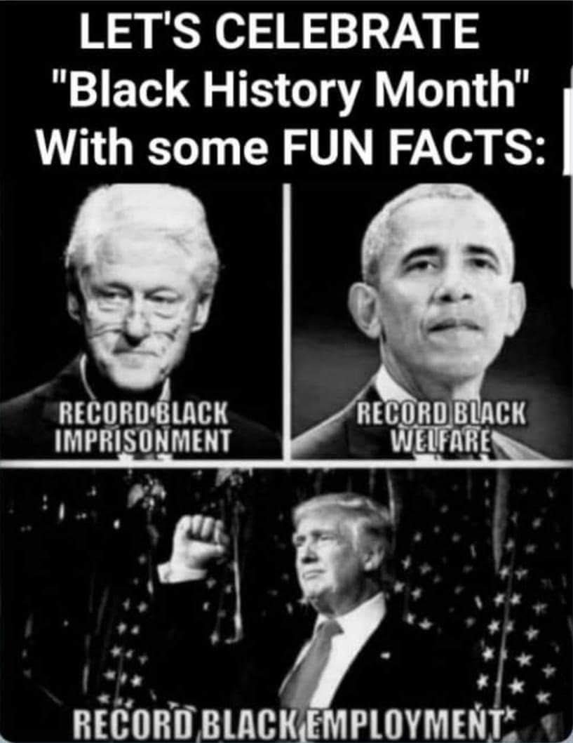 Fun Facts as we approach Black History Month…….
You know, that part no one wants to talk about!