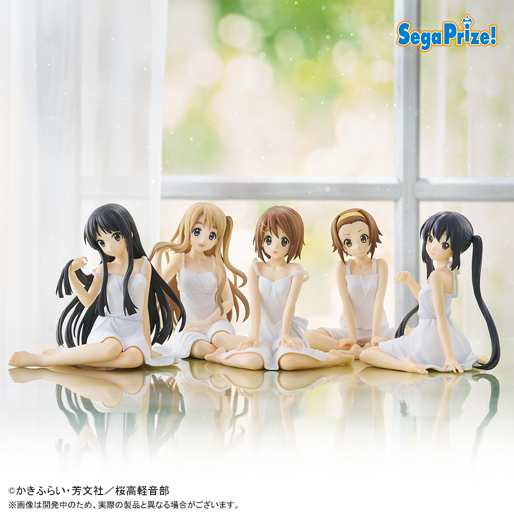 seganewsnavi's tweet image. 【2026 #セガプライズ 新作速報】
『けいおん！』より「放課後ティータイム」のメンバーたちのフィギュアが本年初夏、UFOキャッチャーに連続登場決定✨
続報をお楽しみに。

🎸Yumemirize　
“平沢唯” / “秋山澪” / “田井中律” / “琴吹紬” / “中野梓” 

#けいおん #k_on #Yumemirize