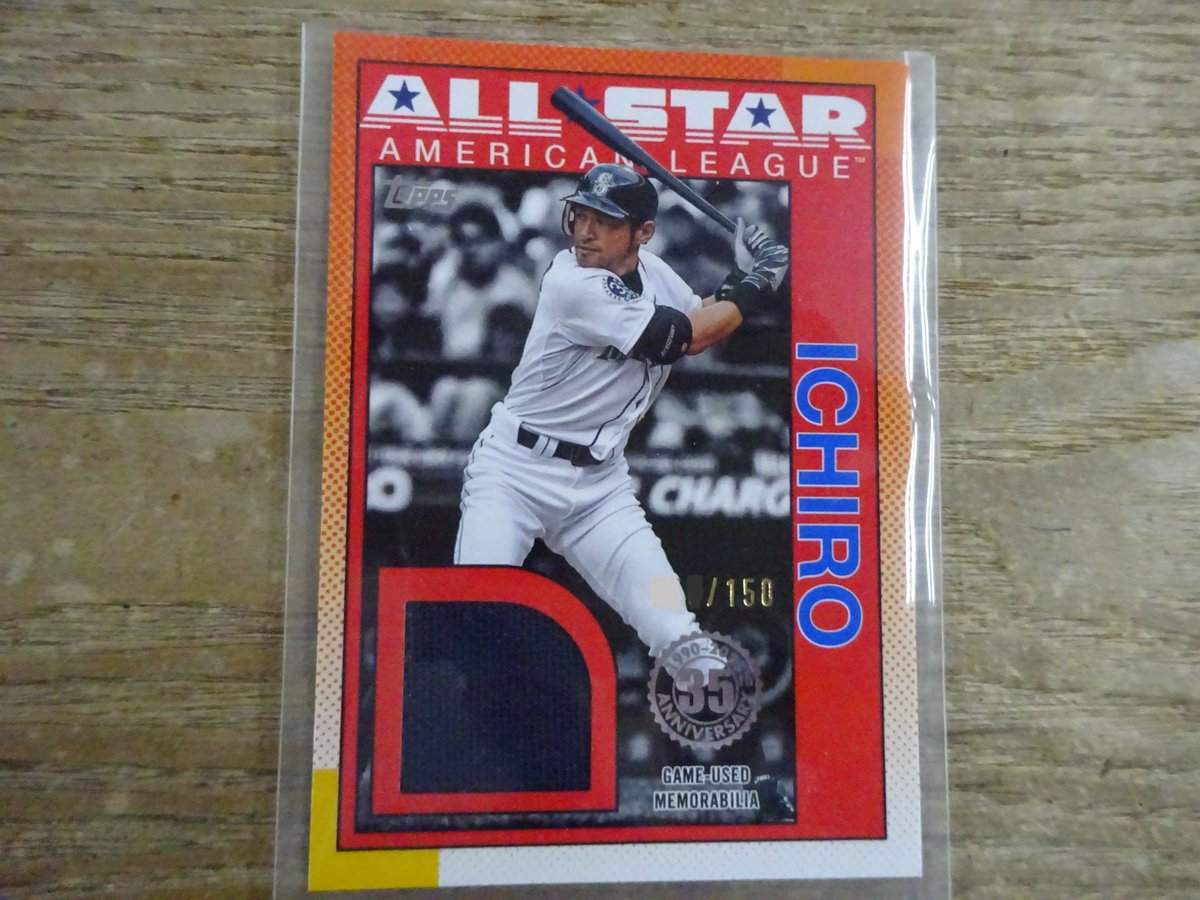 マリナーズ ) 2025 TOPPS UPDATE イチロー ジャージ 150枚限定