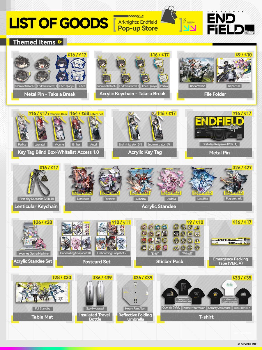 Projectkenyc's tweet photo. Arknights:Endfield 2026 Pop Up Storecoming soon!

Sales details revealed! Swing by and check it out!

Event Period: Jan 24(Sat)-Feb 8(Sun),2026
Event Location:  36-12 Main st, Flushing NY 11354 
Store Hours:
Mon-Sunday: 11AM - 11PM
#ArknightsEndfield #Endfield0122 #EndfieldPOPUP https://t.co/chy7Z3CzCi